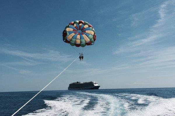 parasailing